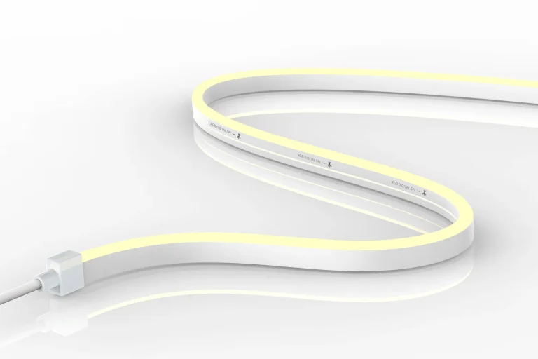 12 × 25 ミリメートル屋外建物装飾庭照明シリコーン LED ライトストリップフレックスネオン LED テープ