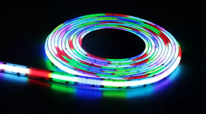 شريط إضاءة LED من Wilgex COB بتأثير 24 فولت بكسل
