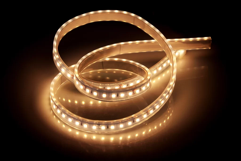 12x4.5mm Single Color Silicone Luces Tape Outdoor Thin Smd 2835 Smart Light Running Led Strip