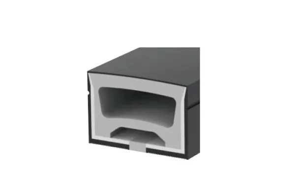 30x20mm Black Jacket Silicone Sleeve