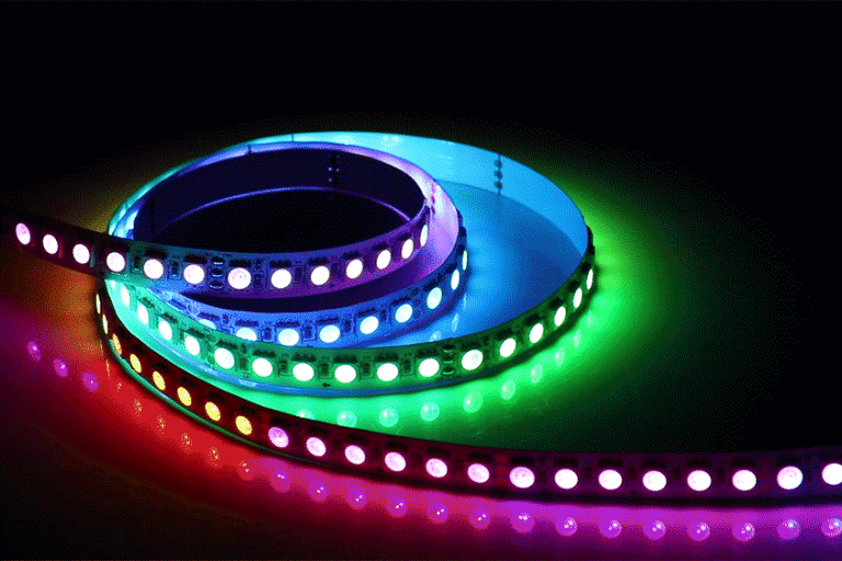 Indoor Architectural Lighting Decoration IP20 Waterproof Dynamic Pixel RGB Color Led Strip Light