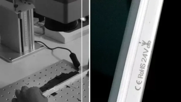 LEDネオンフレックスにレーザーマーキングが不可欠な理由
